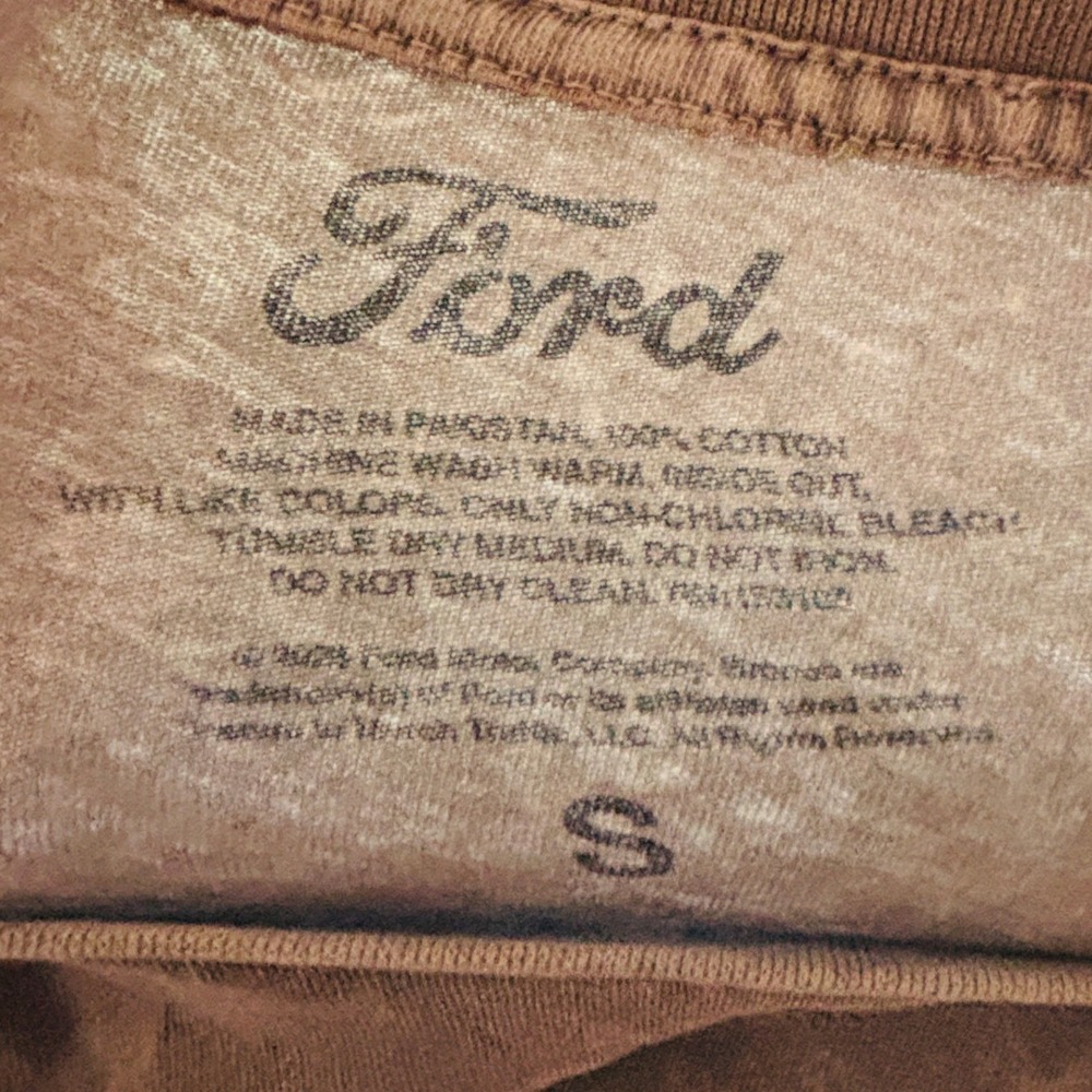Ford Bronco Mens S T-Shirt Gray Pink Acid Wash Westerncore Cowgirl Streetwear - Picture 5 of 8